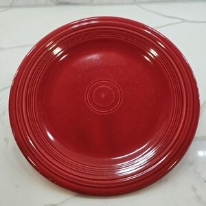 EUC Fiesta Classic Rim 10 1/2 Inch Dinner Plate